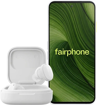 Fairphone (Gen. 6) inkl. Fairbuds V2 Cloud White