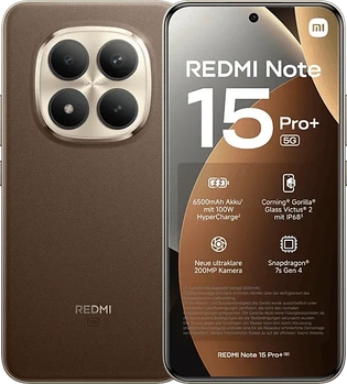 Xiaomi Redmi Note 15 Pro+ 5G 256GB/8GB mocha brown