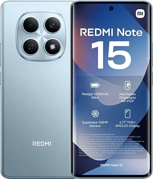 Xiaomi Redmi Note 15 128GB/6GB glacier blue