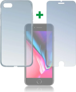 4smarts 360° Protection Set for Apple iPhone 7/8 Transparent
