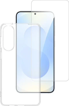 4smarts 360° Protection Set for Samsung Galaxy S25 Edge Transparent