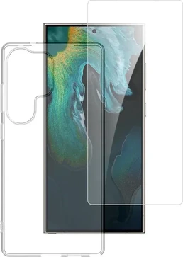 4smarts 360° Protection Set for Samsung Galaxy S25 Ultra Transparent