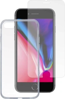 4smarts 360° Starter Set with X-Pro Clear Glass for Apple iPhone SE (2022) Transparent