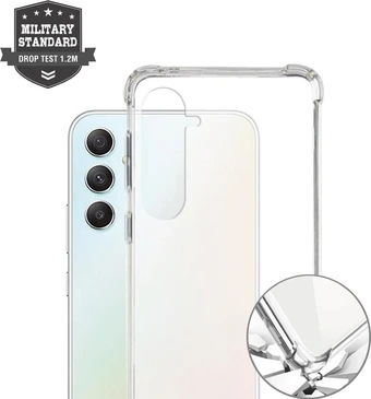 4smarts Hybrid Cover Ibiza for Samsung Galaxy A55 5G Transparent