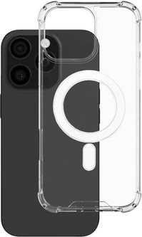 4smarts Hybrid Case Ibiza MagSafe for Apple iPhone 16 Pro Transparent