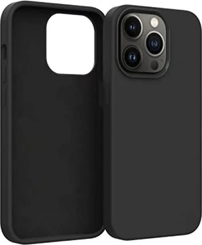 4smarts Liquid Silicone Case Cupertino for Apple iPhone 14 Pro Black