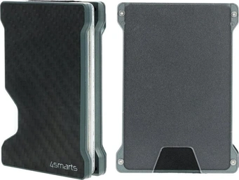4smarts Magnet Wallet with RFID Schutz for MagSafe Black