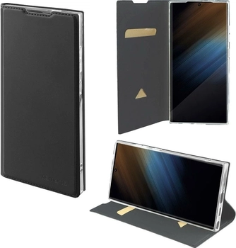 4smarts Urban Lite Flip Case for Samsung Galaxy S24 Ultra Black