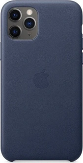 Apple Leather Case for iPhone 11 Pro Midnight Blue
