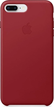 Apple Leather Case for iPhone 8 Plus Red