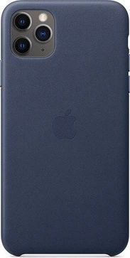 Apple Leather Case for iPhone 11 Pro Max Midnight Blue