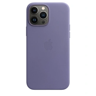 Apple Leather Case with MagSafe for iPhone 13 Pro Max Wisteria