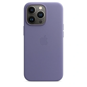 Apple Leather Case with MagSafe for iPhone 13 Pro Wisteria