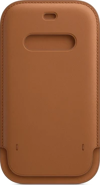 Apple Leather case with MagSafe for iPhone 12/12 Pro Saddle Brown