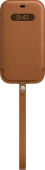 Apple Leather case with MagSafe for iPhone 12 Pro Max Saddle Brown
