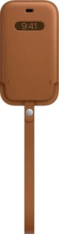 Apple Leather case with MagSafe for iPhone 12 Mini Saddle Brown
