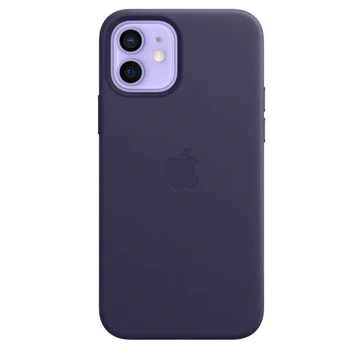 Apple Silicone Case with MagSafe for iPhone 12/iPhone 12 Pro Dark Purple