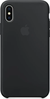 Apple Silicone Case for iPhone X Black