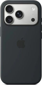Apple Silicone Case with MagSafe for iPhone 17 Pro Black