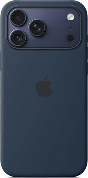 Apple Silicone Case with MagSafe for iPhone 17 Pro Max Midnight Blue