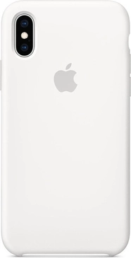 Apple Silicone Case for iPhone XS White