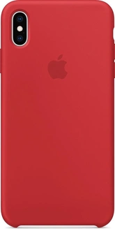 Apple Silicone Case for iPhone XS Max Red