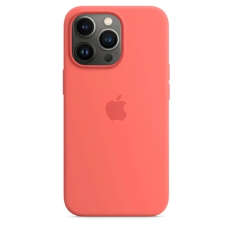 Apple Silicone Case with MagSafe for iPhone 13 Pro Pink pomelo