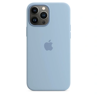 Apple Silicone Case with MagSafe for iPhone 13 Pro Max dunstblau