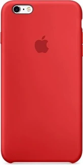 Apple Silicone Case for iPhone 6s Plus Red