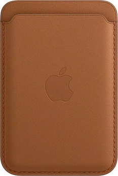 Apple iPhone Leather Wallet with MagSafe Saddle Brown