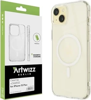 Artwizz ClearClip + Charge for Apple iPhone 15 Plus