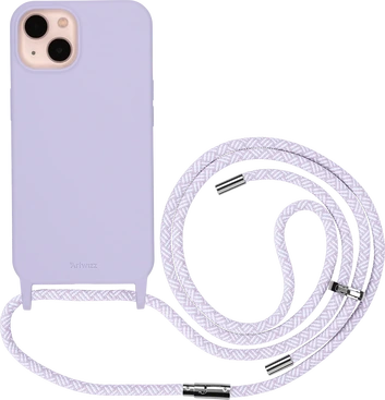 Artwizz HangOn Case Silicone for Apple iPhone 13 Purple Sky