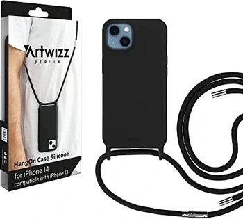 Artwizz HangOn Case Silicone for Apple iPhone 14 Black