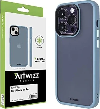 Artwizz IcedClip for Apple iPhone 14 Pro Nordic Blue
