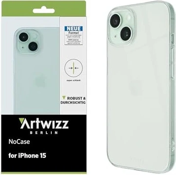 Artwizz NoCase for Apple iPhone 15 Transparent