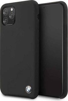 BMW Hard Cover PU Leather Smooth M Collection for Apple iPhone 11 Black
