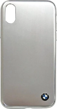 BMW Hard Cover Brushed Aluminium Signature Collection for Apple iPhone X Silver