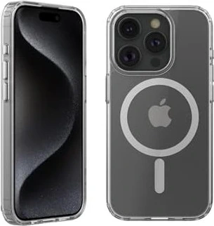 Belkin SheerForce magnetische durchsichtige Protective cover for Apple iPhone 15 Pro Transparent