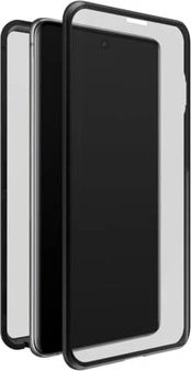 Black Rock 360° Glass Case for Samsung Galaxy A72 Transparent/Black