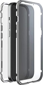 Black Rock 360° Glass Case for Apple iPhone 14 Transparent/Silver