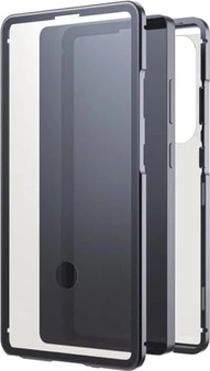 Black Rock 360° Glass Case for Samsung Galaxy S25 Ultra Black