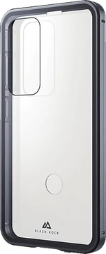 Black Rock 360° Glass Case for Samsung Galaxy S25 Black