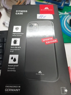 Black Rock Fitness Case for Apple iPhone 12/12 Pro Black