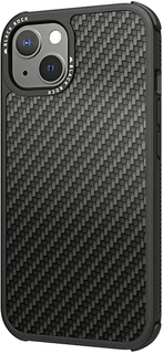 Black Rock Robust Case Real Carbon for Apple iPhone 13 Black