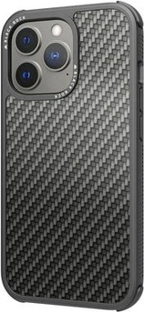 Black Rock Robust Case Real Carbon for Apple iPhone 13 Pro Black