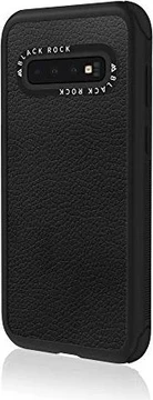 Black Rock Robust Case Real Leather for Samsung Galaxy S10+ Black