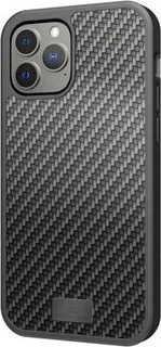 Black Rock Protective Case Real Carbon for Apple iPhone 13 Pro Max Black