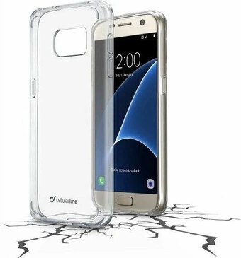 Cellularline Clear Duo for Samsung Galaxy S7 Transparent