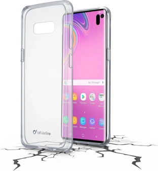 Cellularline Clear Duo for Samsung Galaxy S10e Transparent