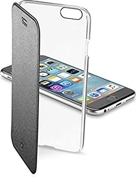 Cellularline Clear Book for Apple iPhone 6/6s Black